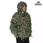 QUIK CAMO NWTF Mossy Oak Obsession3D Leafy Hooded 1/4 Zip Pullover Top