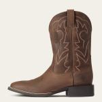 Ariat Sport Outdoor Cowboy Boot Distressed Brown 10.5