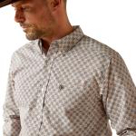 Ariat Cario Fitted Shirt Gray/Blue