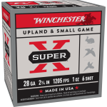 WINCHESTER 28GA 2.75IN 1OZ #6 SHOT HIGH BRASS SUPER-X UPLAND