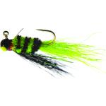 JENNY'S JIGS CRAPPIE JIG, 1/16oz 2pk BLK/BLK/CHART