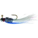 JENNY'S JIGS CRAPPIE JIG, 1/16oz 2pk SLV/BLUE/WHT