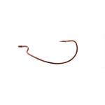 GAMAKATSU X-WIDE OFFSET WORM HOOK RED EWG 4/0 5pk