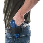 HOLSTER - BELT SLIDE - MED - BLACK