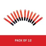 REFLECTIVE TRAIL MARKING CLIP - ORANGE