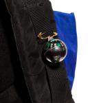 ALLEN COMPANY COMPASS-BLK PIN ON BALL