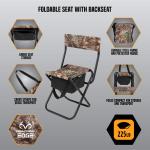 Allen Company Folding Seat With Back - Realtree Edge