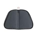 AUTO-FIT HANDGUN CASE - 9IN - GREY AND RED