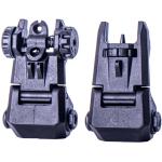 ATI TACTICAL FLIP UP FRONT & REAR BACK UP SIGHT POLYMER