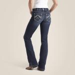 Ariat WMS Mid Rise Whipstitch Boot Cut Jeans 29S