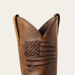 Ariat WorkHog XT Patriot Waterproof Wide Square Toe Carbon Toe Work Boot