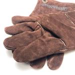 Pair of Brown Leather Gloves