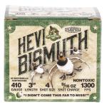 HEVI-Shot HEVI-Bismuth 410GA 3" 9/16oz Bismuth 4Shot 25 Per Box/10 Case