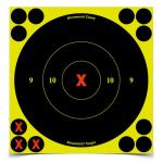 SHOOTNC 6" X-BULLS-EYE TARGET - 60 TARGETS