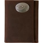 Drake Leather Tri-Fold Wallet Brown OSFM