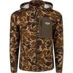 Drake Rain Brake Lightweight Camo Softshell Jacket Old School