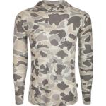 Drake Hunter Creek Bamboo L/S Hoodie Old School Grey Medium