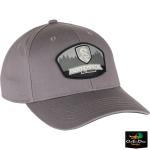 NON-TYPICAL CHINO TWILL PATCH CAP GREY