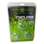 FLYING ARROW ARCHERY CYCLONE 3 BLADE 125G SILVER FLYING ARROW ARCHERY CYCLONE 3 BLADE 125G SILVER