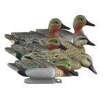 HIGDON STANDARD GRN WING TEAL FOAM FILL 6PK