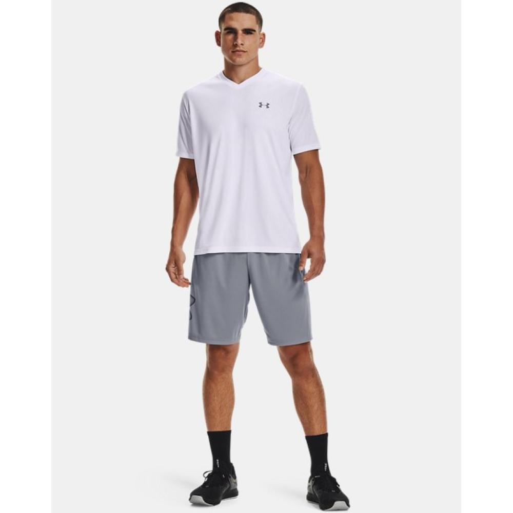 Men's UA Tech Graphic Shorts Steel Men's UA Tech Graphic Shorts Steel