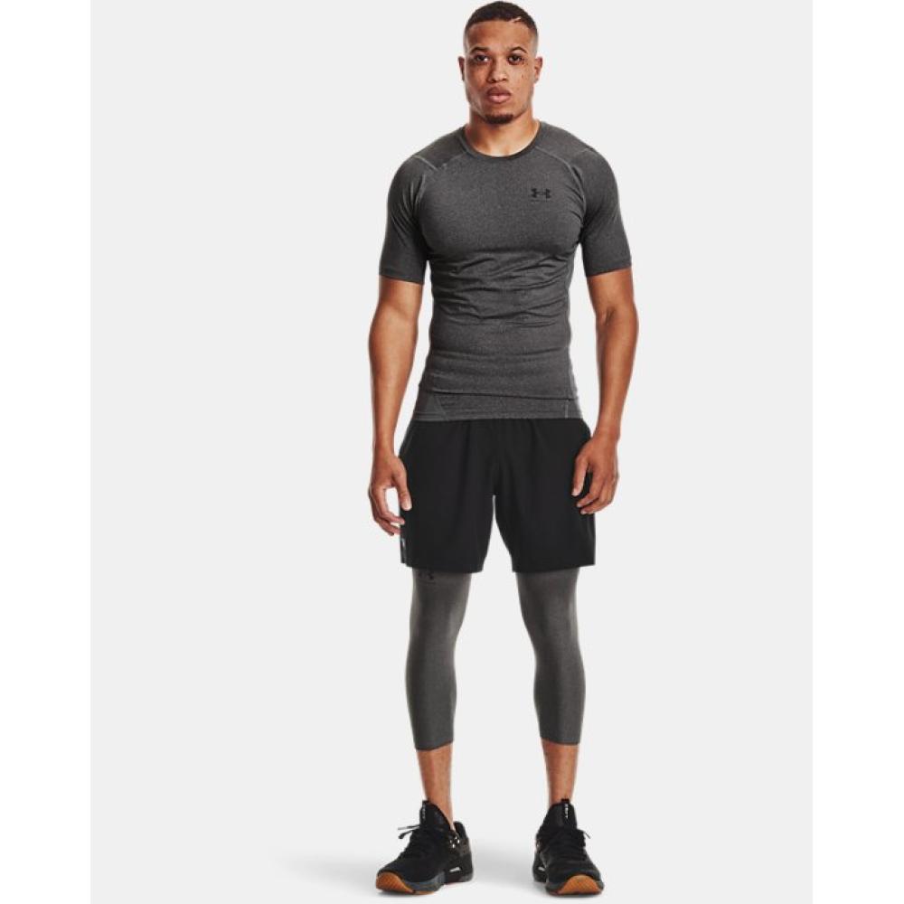 Men's HeatGear Short Sleeve Carbon Heather