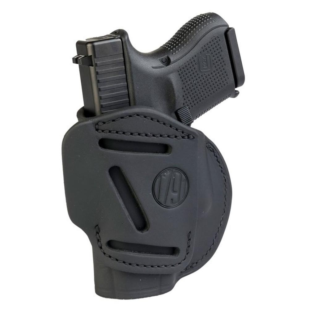 4 WAY HOLSTER STEALTH BLACK RH SIZE 3