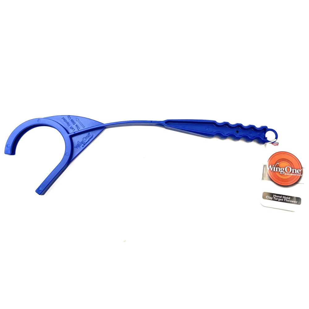 BIRCHWOOD CASEY WINGONE BLUE CLAY TARGET HAND THROWER