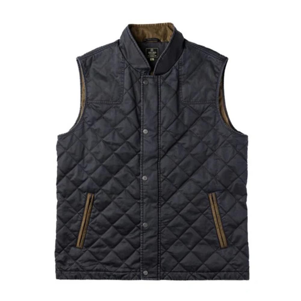 Heybo Warner Quilted Vest Black Heybo Warner Quilted Vest Black