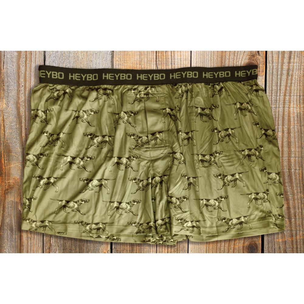 Heybo Pointer Boxer Shorts Khaki