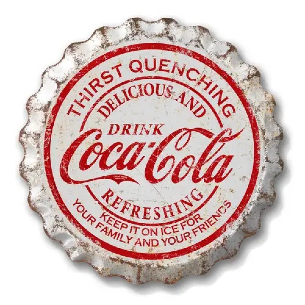 Coke Weathered Bottle Cap