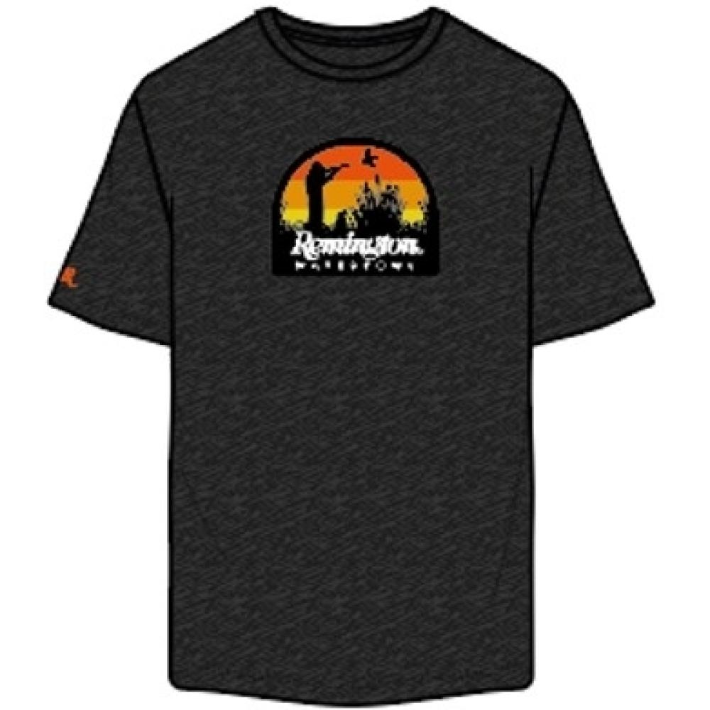 Remington T-Shirt short sleeves with Fowl logo 2X Charcoal