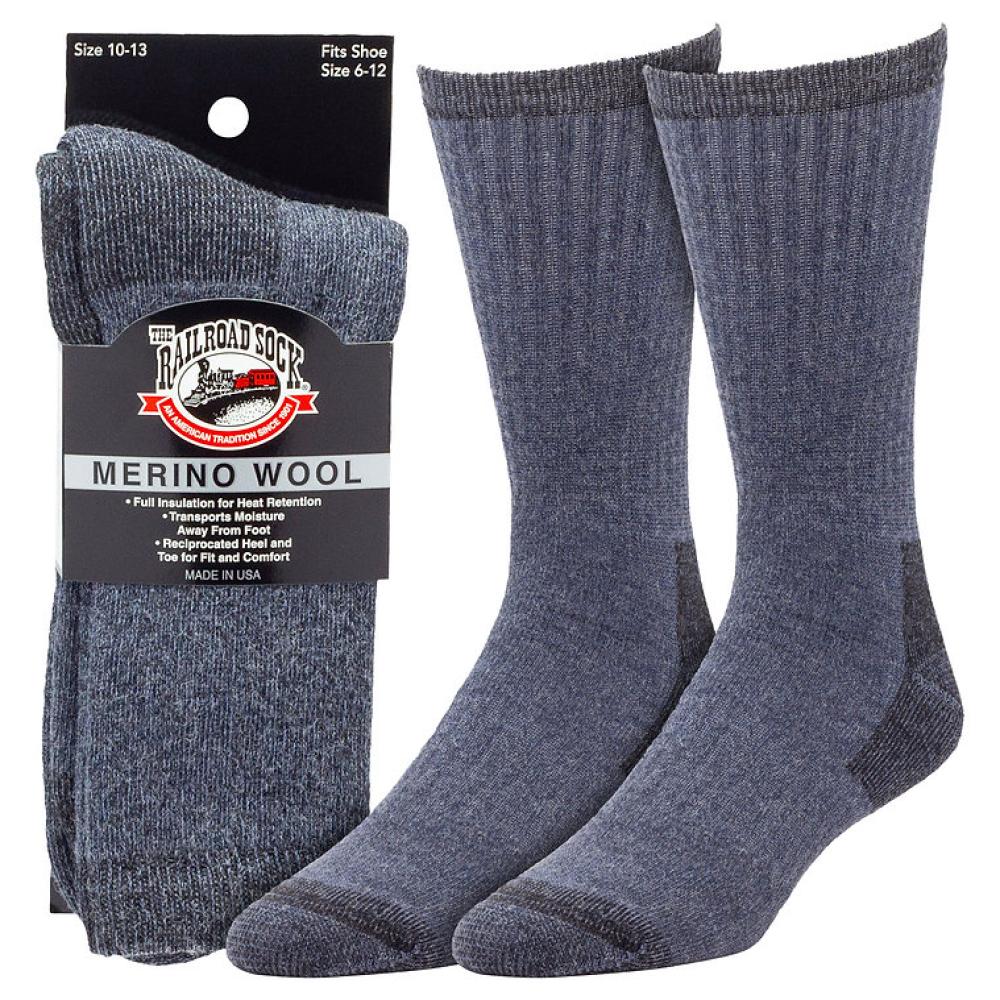 Railroad Sock Merino Wool Crew Railroad Sock Merino Wool Crew