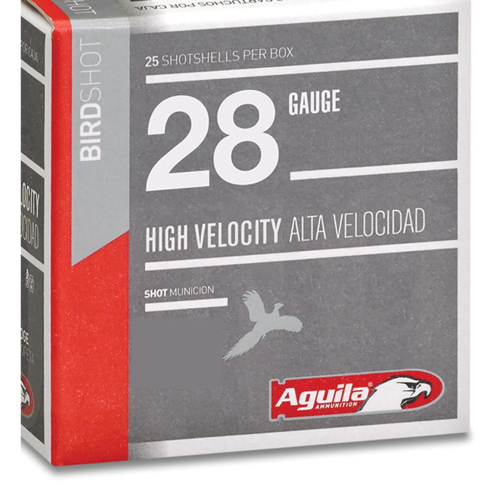 Aguila Target Load 28 Gauge 2 3/4" 3/4 oz #8 Shot Aguila Target Load 28 Gauge 2 3/4" 3/4 oz #8 Shot