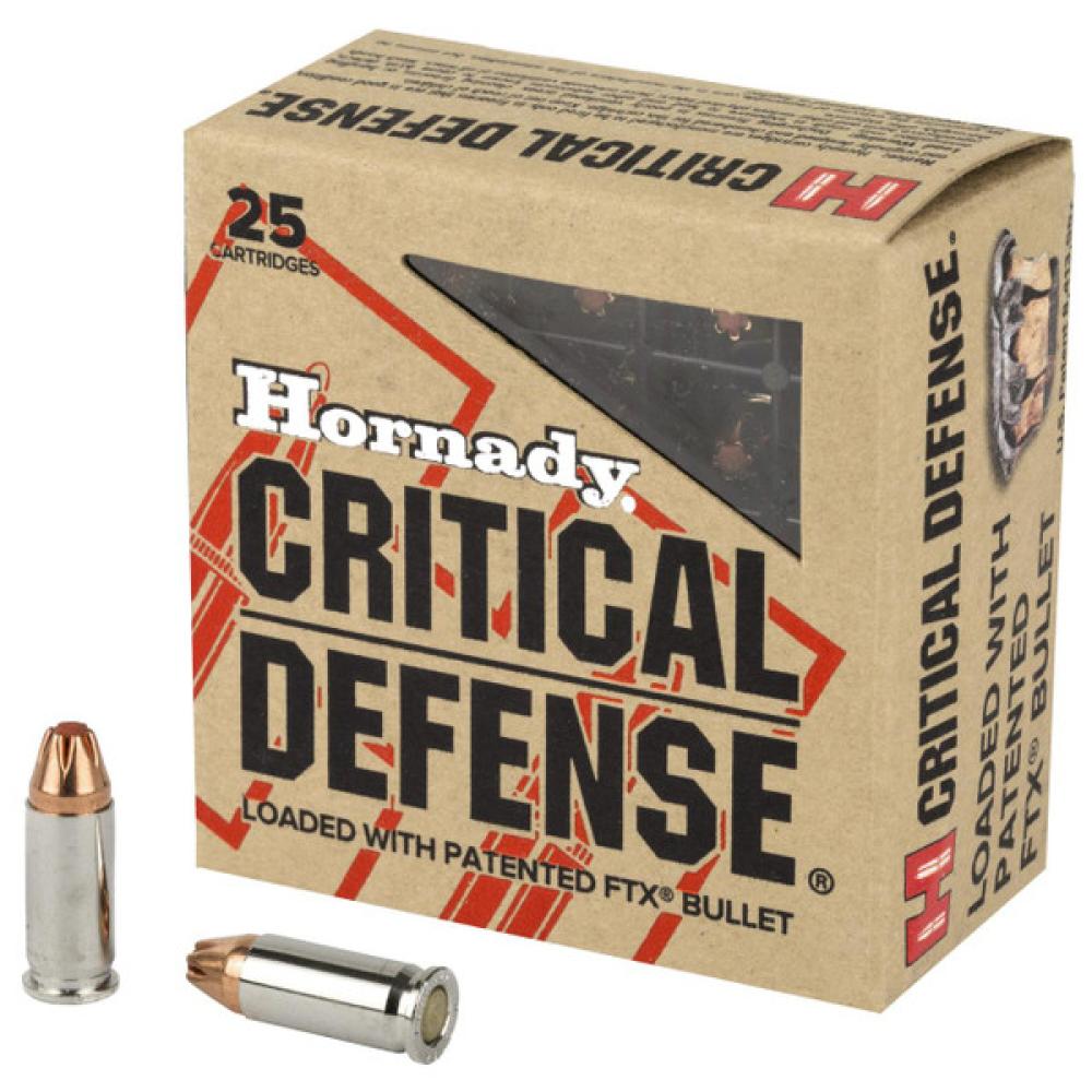 Hornady 90014 Critical Defense 25ACP 35gr Hornady Flex Tip EX