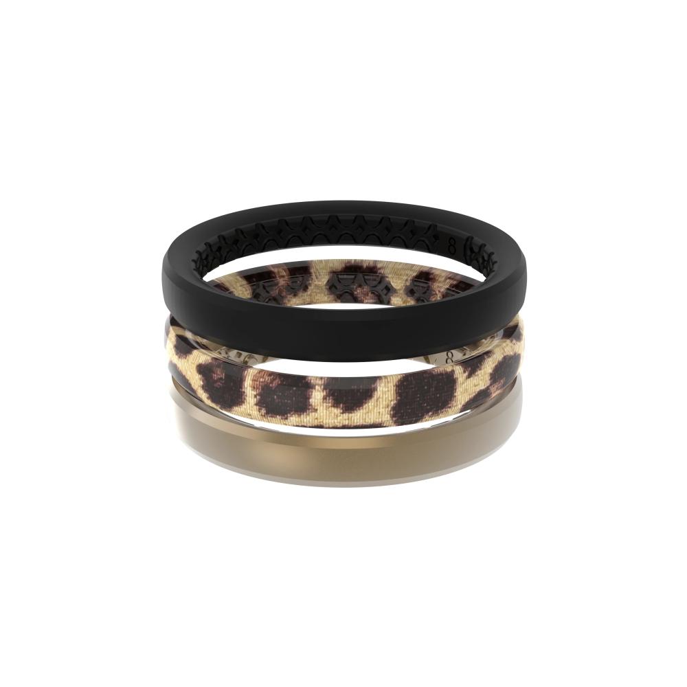 Groove Life Groove Ring Stackable Leopard Groove Life Groove Ring Stackable Leopard