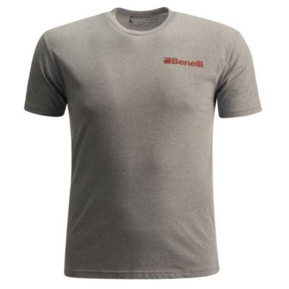Benelli Duck Circle Short Sleeve Tee Gray