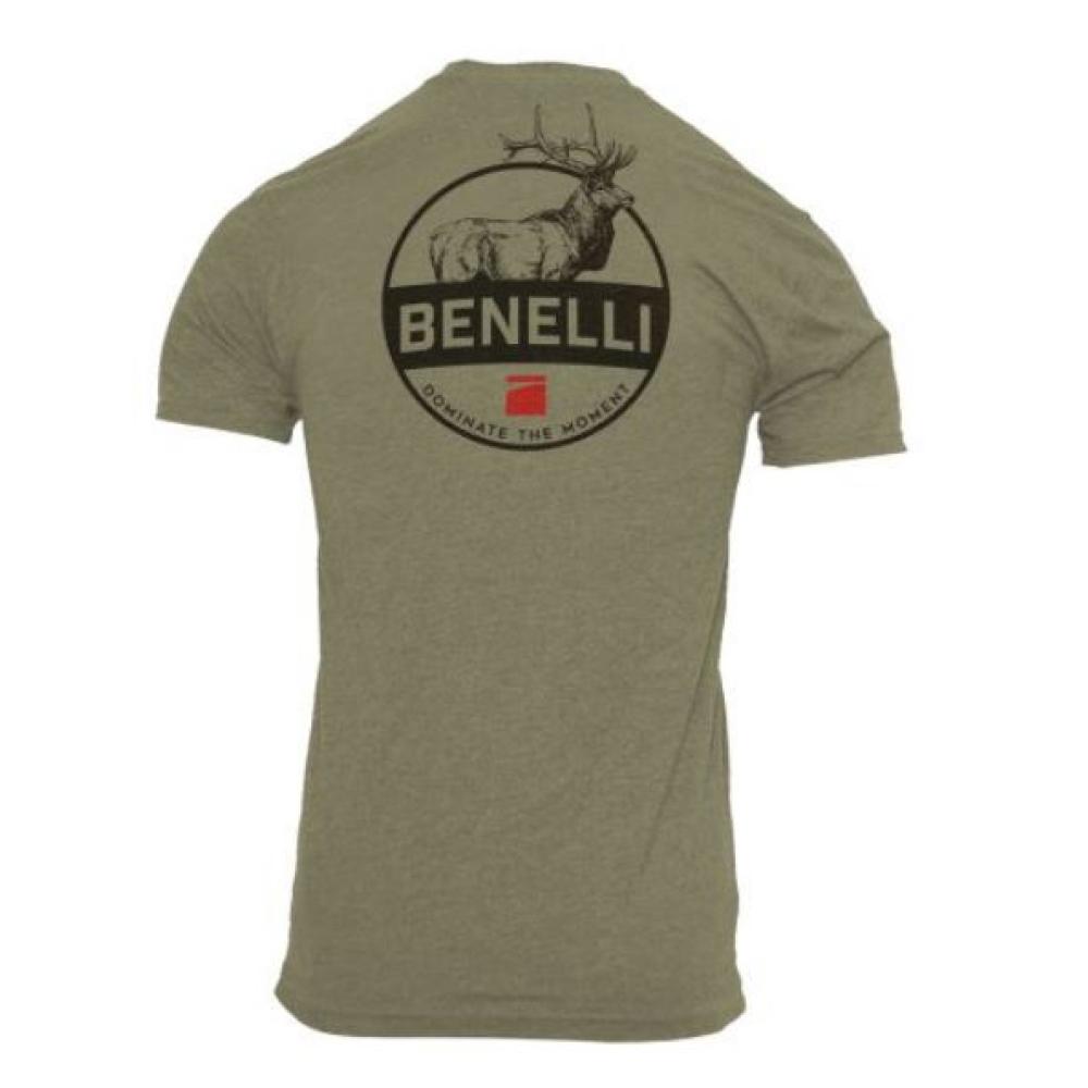 Benelli Elk Circle Short Sleeve Tee Olive Benelli Elk Circle Short Sleeve Tee Olive