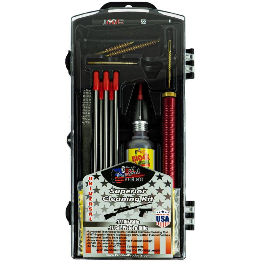 .177 Air Rifle/Pistol and .17 Cal. Multi Section Cleaning Kit