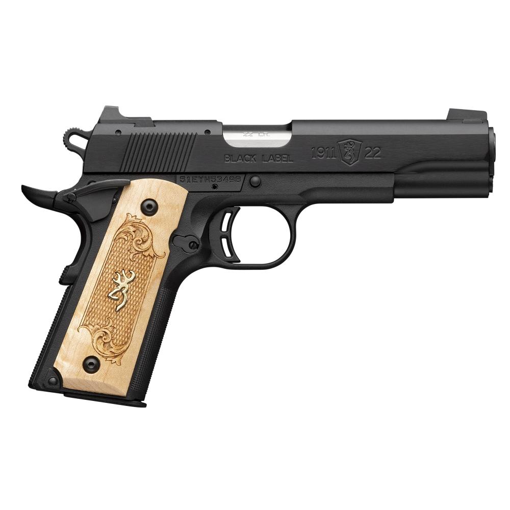 Browning 1911-22 Black Label Medallion Maple Compact 22 LR 4.25"
