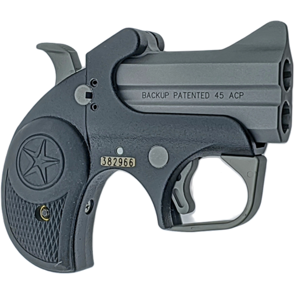 Back-Up Hand Cannon Stainless Steel 9mm 2.5"