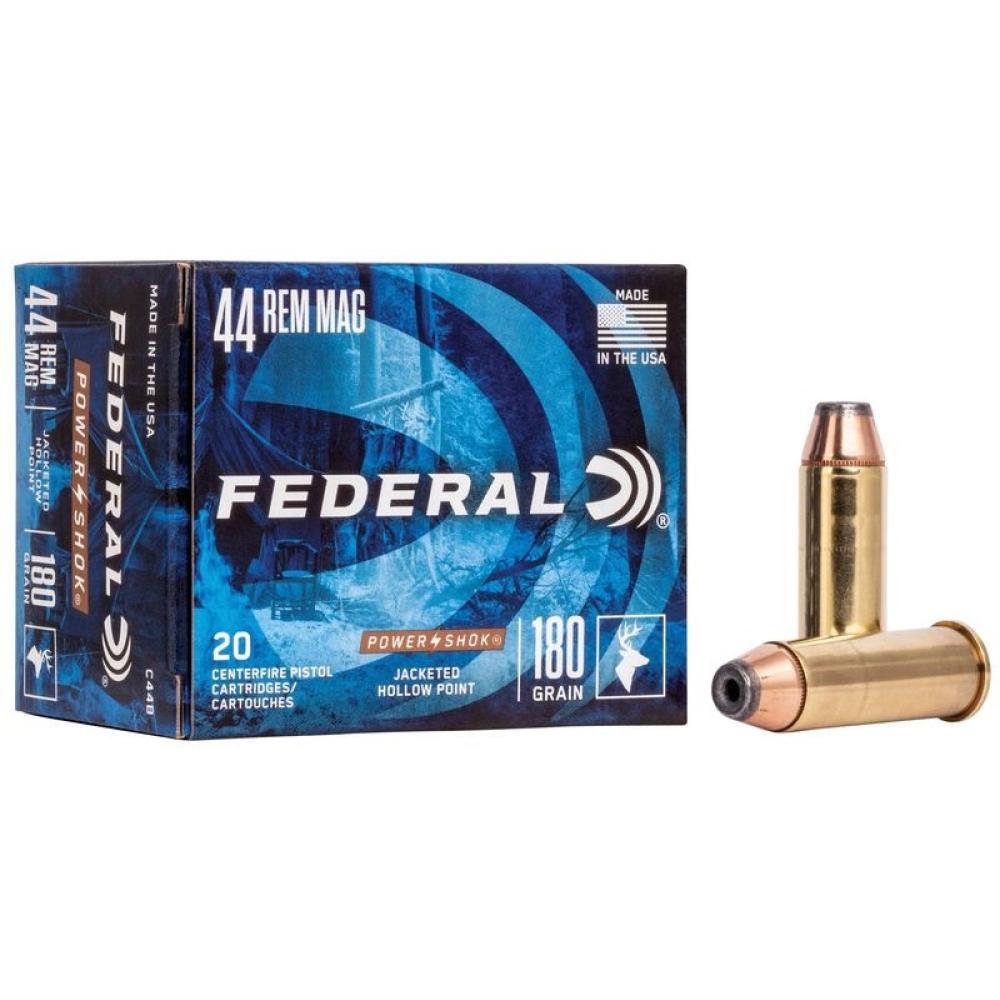 FEDERAL 44MG 180 JHP 20/25