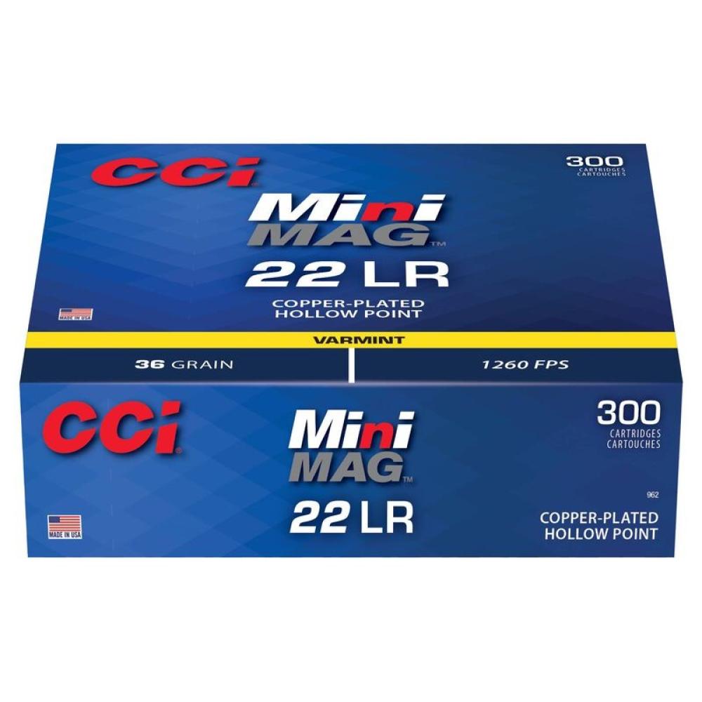 CCI 962 22 LR MINIMAG 36 GR HP 300/10