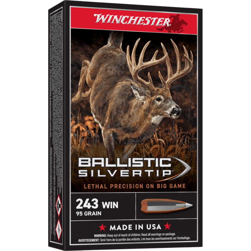 WINCHESTER 243 WIN 95 GR SUPREME BALLISTIC TIP