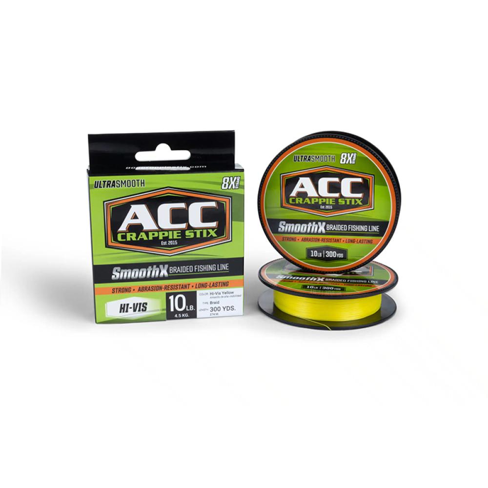 ACC SMOOTHX BRAIDED LINE HI-VIS 300yd