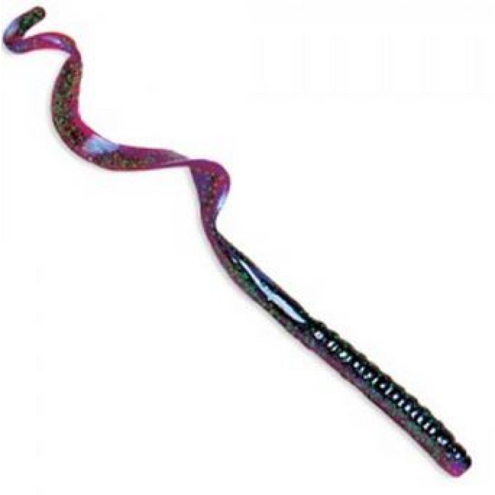  CULPRIT ORIGINAL WORM, 7.5in 18pk TEQUL/GRN FLK