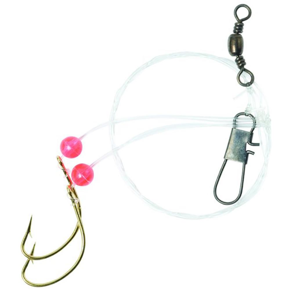 EAGLE CLAW POMPANO RIG DOUBLE GOLD KHALE