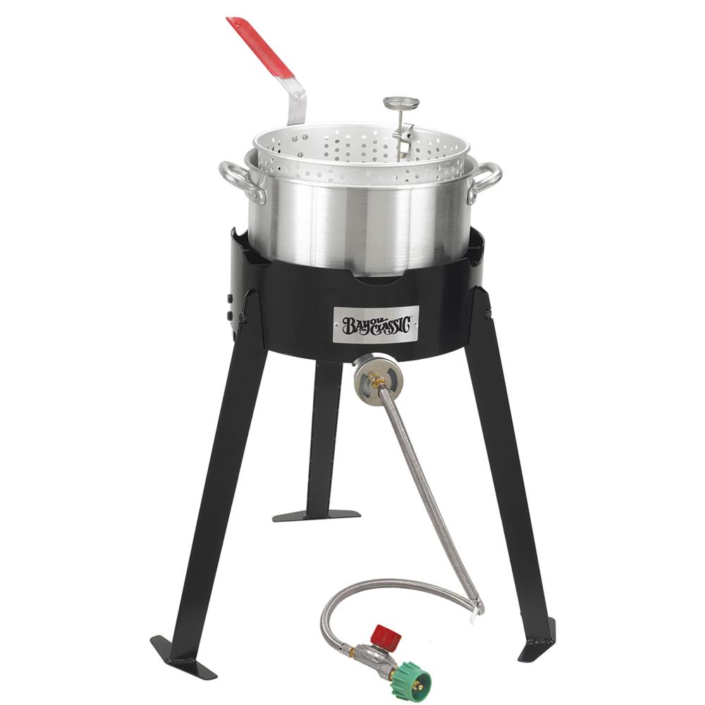 BAYOU CLASSIC 10-qt Aluminum Fish Cooker Kit