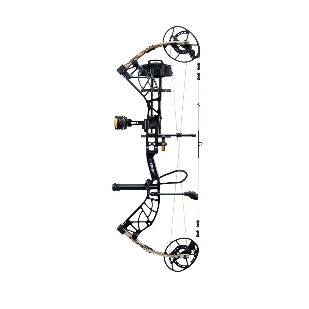 Bear Compound Bow Whitetail INT Package 70# RH Bottomland/Black