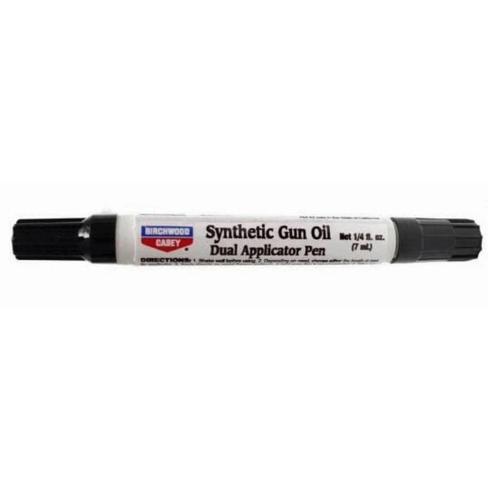 BIRCHWOOD CASEY SYNTHETIC GUN OIL PEN DUAL APPLICATOR